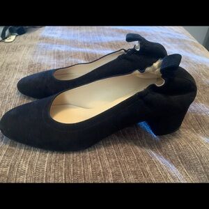 Everlane The Day Heel Black Suede Size 9